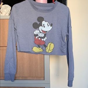 Cropped Disney Mickey Top